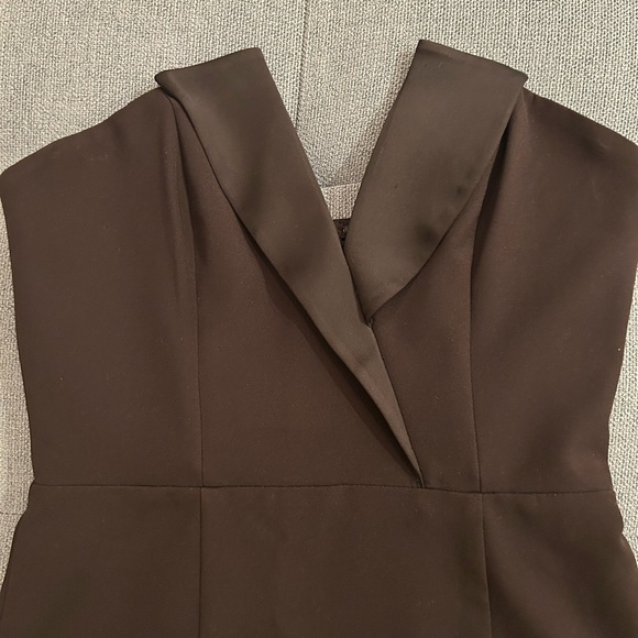 Formal strapless black gown - Picture 2 of 7